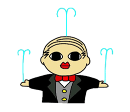 Hitoshibuu magician Ver. sticker #4600115