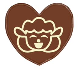 Sheep face sticker #4600231