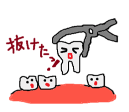 Dental stickers 2 made by a free dentist sticker #4600523