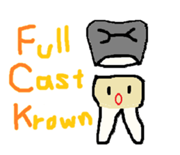 Dental stickers 2 made by a free dentist sticker #4600535