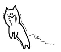 always nomal face cat sticker #4601325