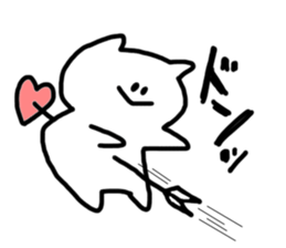 always nomal face cat sticker #4601333