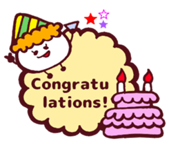 We will talk happily! 2 English sticker #4601640