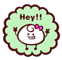 We will talk happily! 2 English sticker #4601644