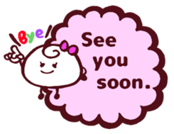 We will talk happily! 2 English sticker #4601645