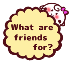 We will talk happily! 2 English sticker #4601656