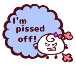 We will talk happily! 2 English sticker #4601668