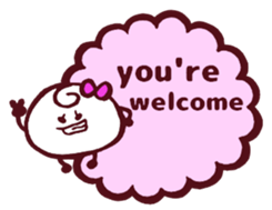 We will talk happily! 2 English sticker #4601672