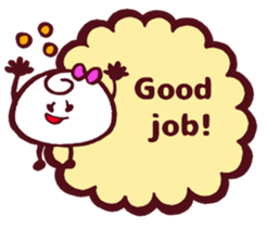 We will talk happily! 2 English sticker #4601678