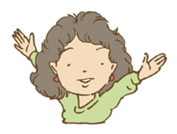 Every day happy girl sticker #4601727