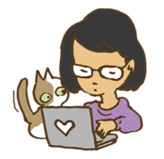 Every day happy girl sticker #4601729