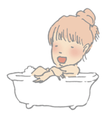 Every day happy girl sticker #4601733