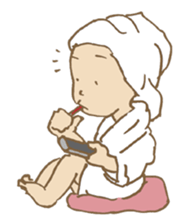 Every day happy girl sticker #4601734