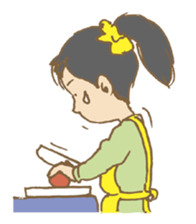 Every day happy girl sticker #4601735