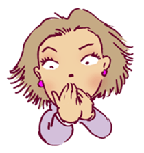 Every day happy girl sticker #4601738