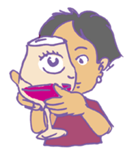 Every day happy girl sticker #4601756