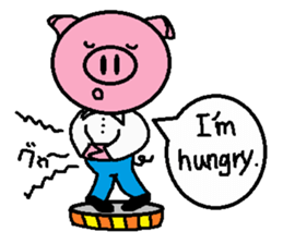 Life of Ton-kun.  English edition. sticker #4602368