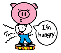 Life of Ton-kun. English edition. sticker #4602368