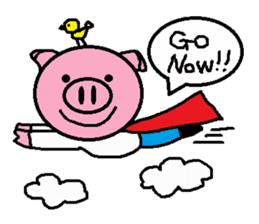 Life of Ton-kun. English edition. sticker #4602374