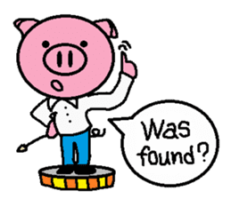 Life of Ton-kun. English edition. sticker #4602379