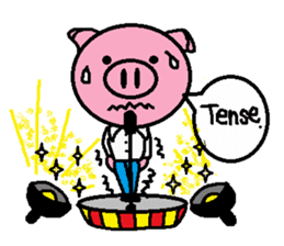 Life of Ton-kun. English edition. sticker #4602387