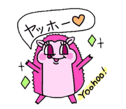 Useful animal stickers with English II sticker #4603570