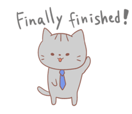 The Working American Shorthair [ENG] sticker #4603891