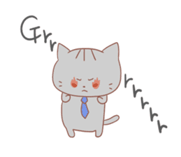 The Working American Shorthair [ENG] sticker #4603895