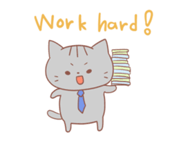 The Working American Shorthair [ENG] sticker #4603911