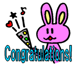 Rabbit boy"Anthony" sticker #4604352
