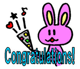 Rabbit boy"Anthony" sticker #4604352