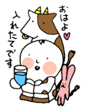 headpiece girl sticker #4604762