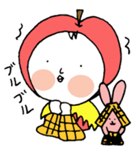 headpiece girl sticker #4604763