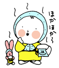 headpiece girl sticker #4604768