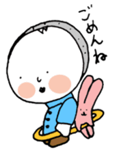 headpiece girl sticker #4604769