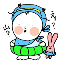 headpiece girl sticker #4604776