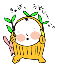 headpiece girl sticker #4604777