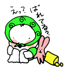 headpiece girl sticker #4604779