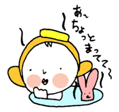 headpiece girl sticker #4604786