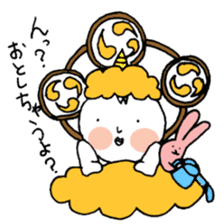 headpiece girl sticker #4604792