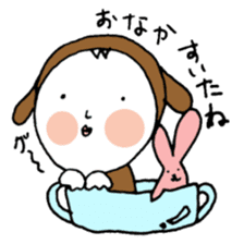 headpiece girl sticker #4604798