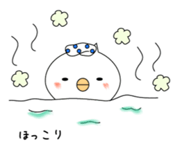 birds which is a hairstyle like a horned sticker #4604884