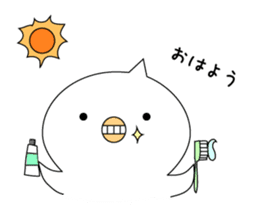 birds which is a hairstyle like a horned sticker #4604892