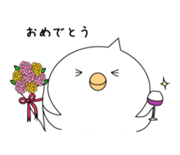 birds which is a hairstyle like a horned sticker #4604899