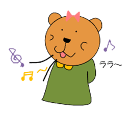 kuma no nana sticker #4605366