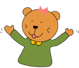 kuma no nana sticker #4605370