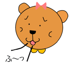kuma no nana sticker #4605375