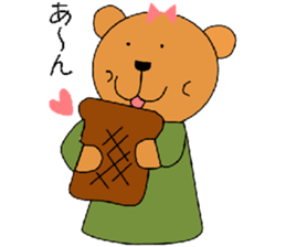 kuma no nana sticker #4605376