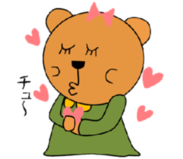 kuma no nana sticker #4605379