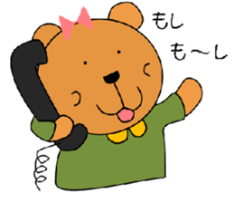 kuma no nana sticker #4605382